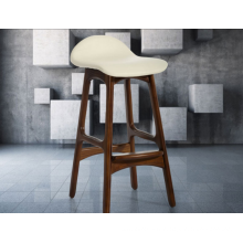 chaises de bar à tabouret en bois de conception moderne de haute qualité